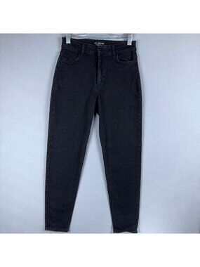 Fit Jeans Straight Leg Slim Fit High Rise Mens Size Medium Dark Wash